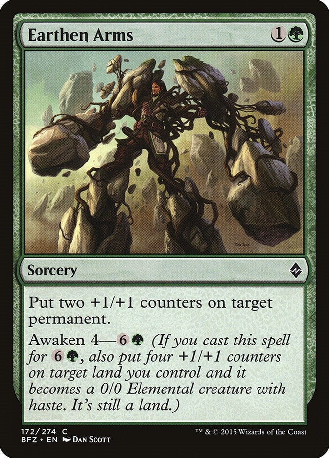 Image for Earthen Arms (172) [Battle for Zendikar]