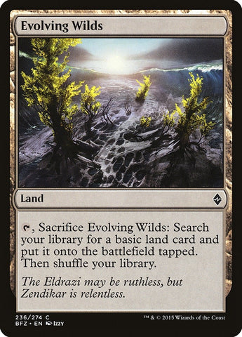 Image for Evolving Wilds (236) [Battle for Zendikar]