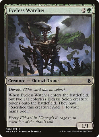 Image for Eyeless Watcher (166) [Battle for Zendikar]