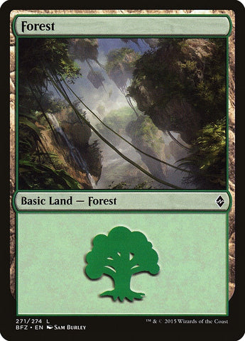 Image for Forest (271) (271) [Battle for Zendikar]