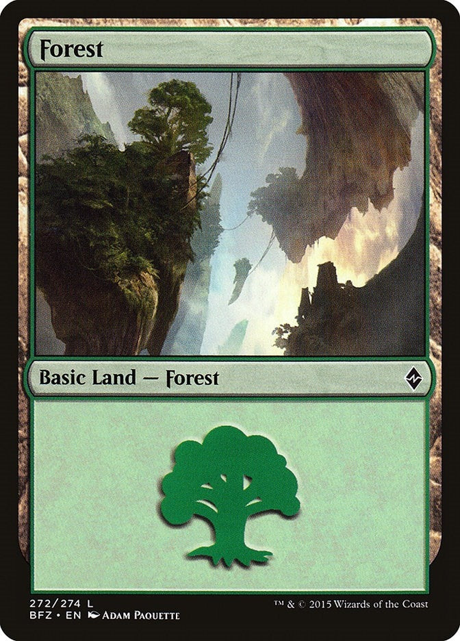 Image for Forest (272) (272) [Battle for Zendikar]