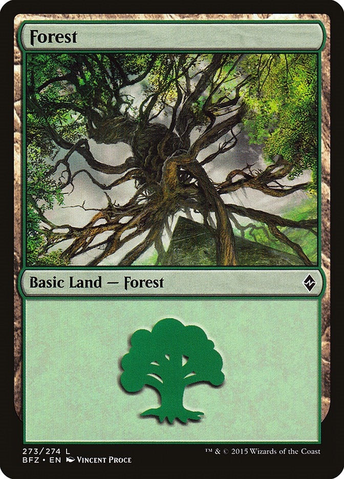 Image for Forest (273) (273) [Battle for Zendikar]