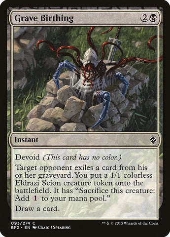 Image for Grave Birthing (93) [Battle for Zendikar]