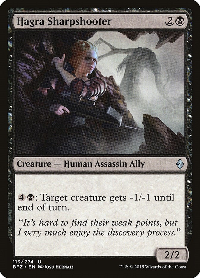 Image for Hagra Sharpshooter (113) [Battle for Zendikar]
