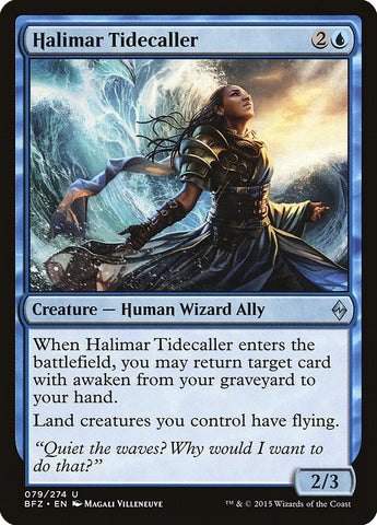 Image for Halimar Tidecaller (79) [Battle for Zendikar]