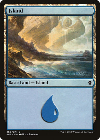 Image for Island (255) (255) [Battle for Zendikar]