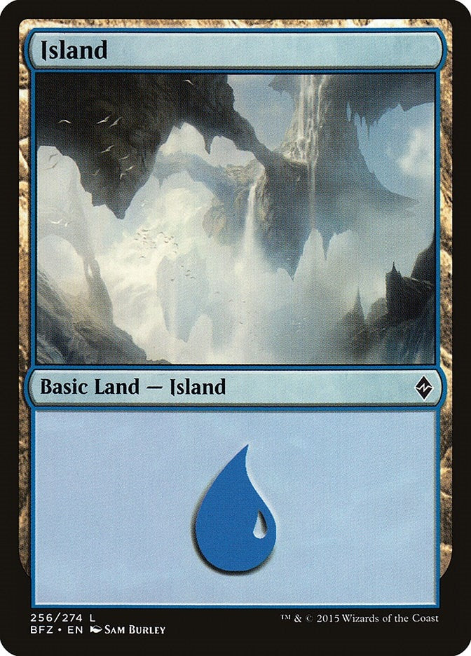Image for Island (256) (256) [Battle for Zendikar]