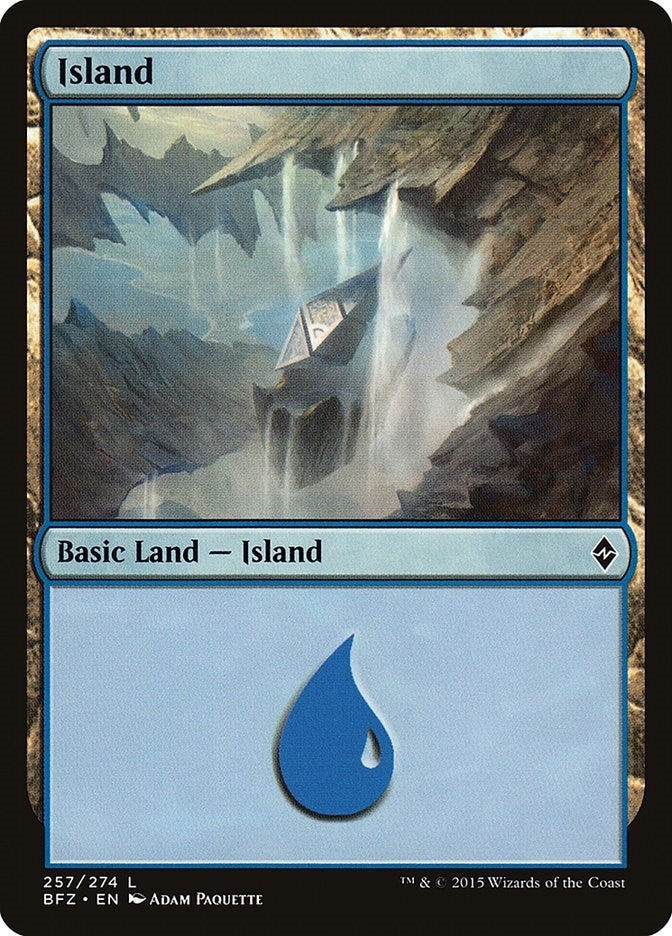 Image for Island (257) (257) [Battle for Zendikar]