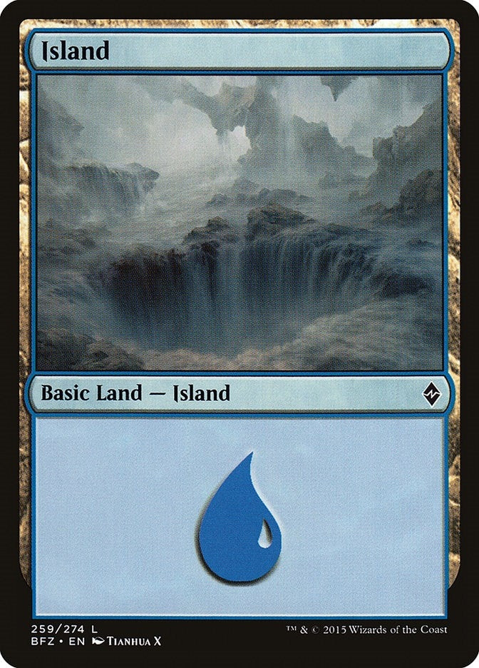 Image for Island (259) (259) [Battle for Zendikar]