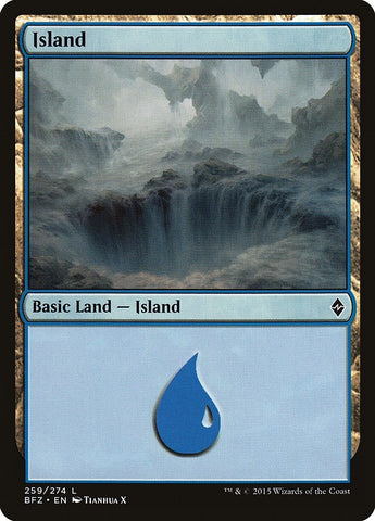 Image for Island (259) (259) [Battle for Zendikar]