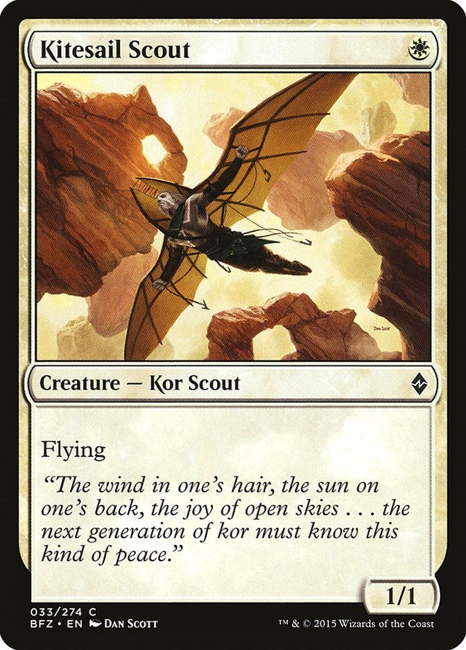 Image for Kitesail Scout (33) [Battle for Zendikar]
