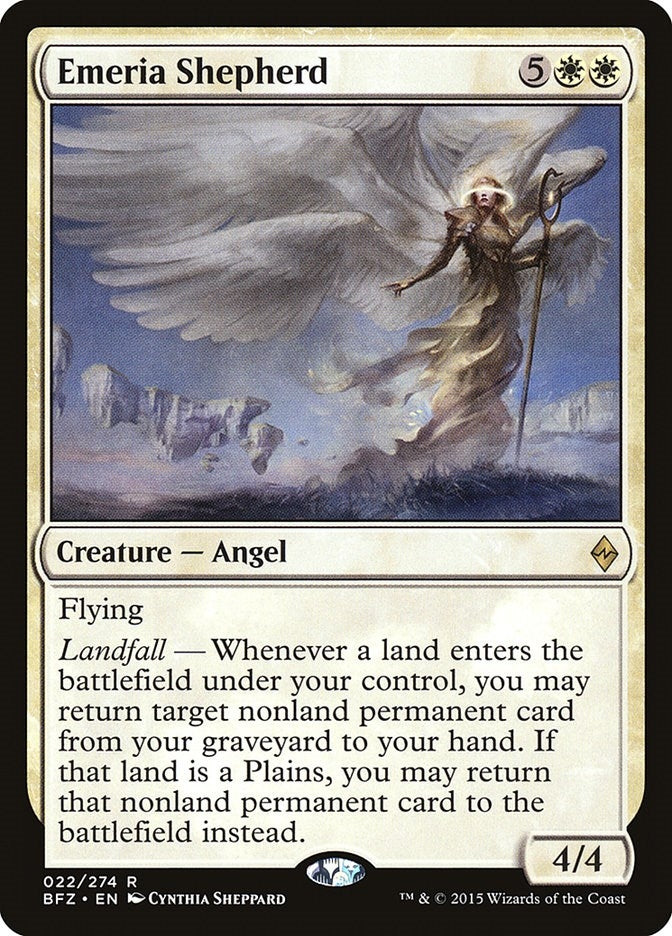 Image for Emeria Shepherd (22) [Battle for Zendikar]