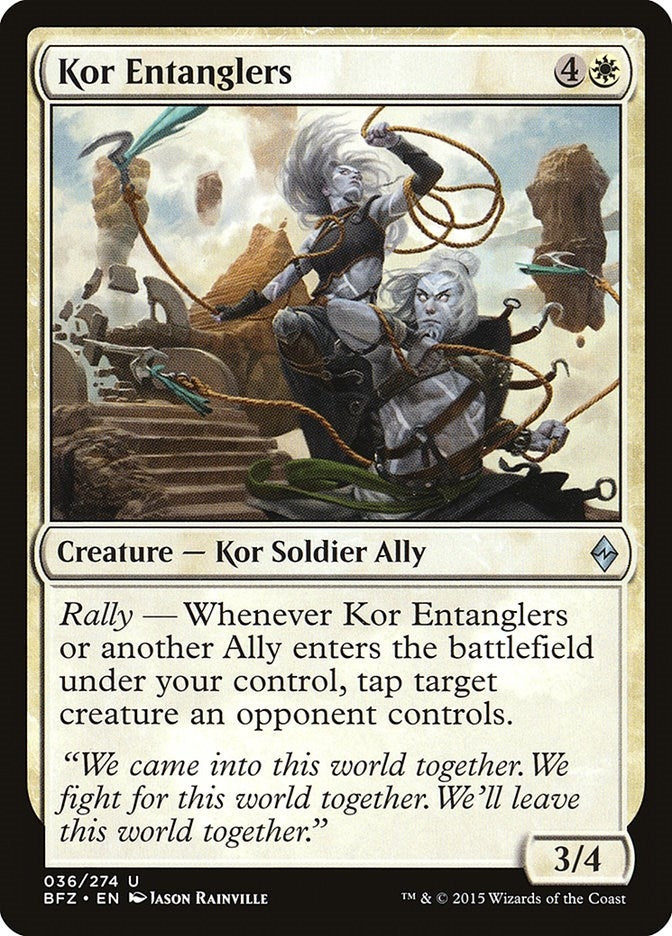 Image for Kor Entanglers (36) [Battle for Zendikar]