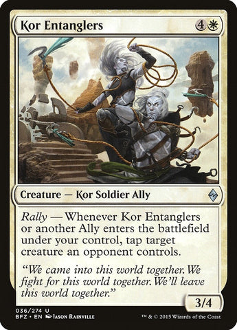 Image for Kor Entanglers (36) [Battle for Zendikar]