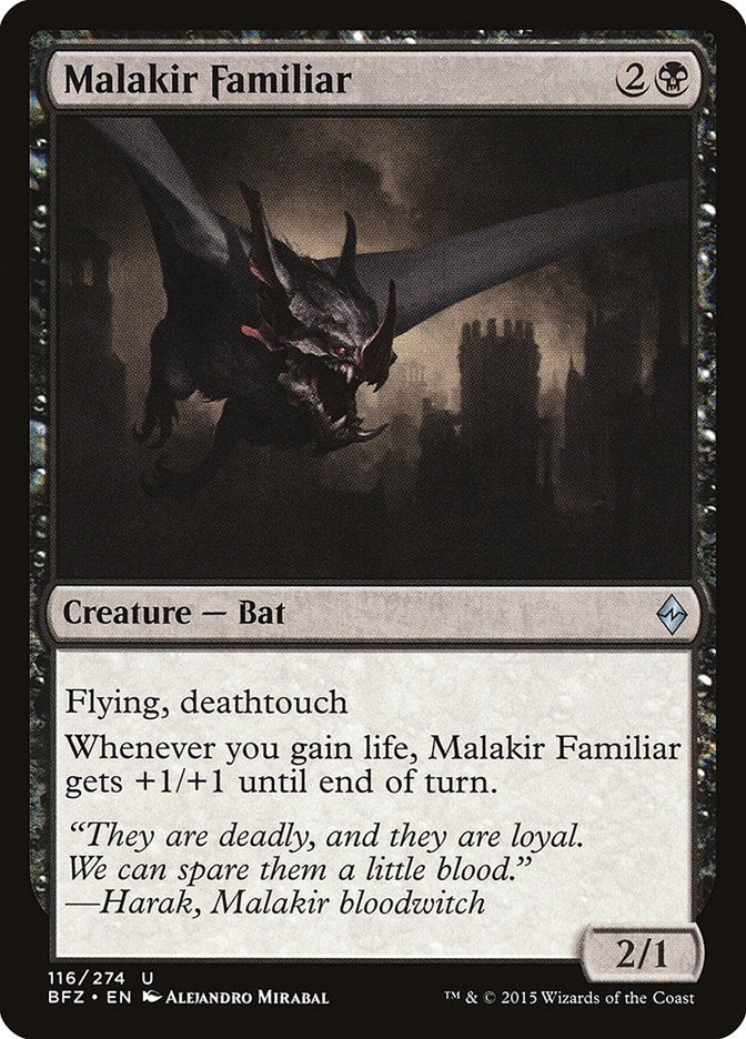 Image for Malakir Familiar (116) [Battle for Zendikar]