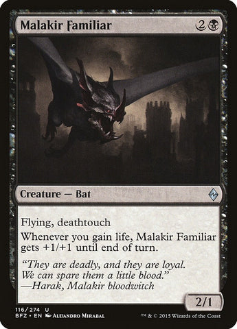 Image for Malakir Familiar (116) [Battle for Zendikar]