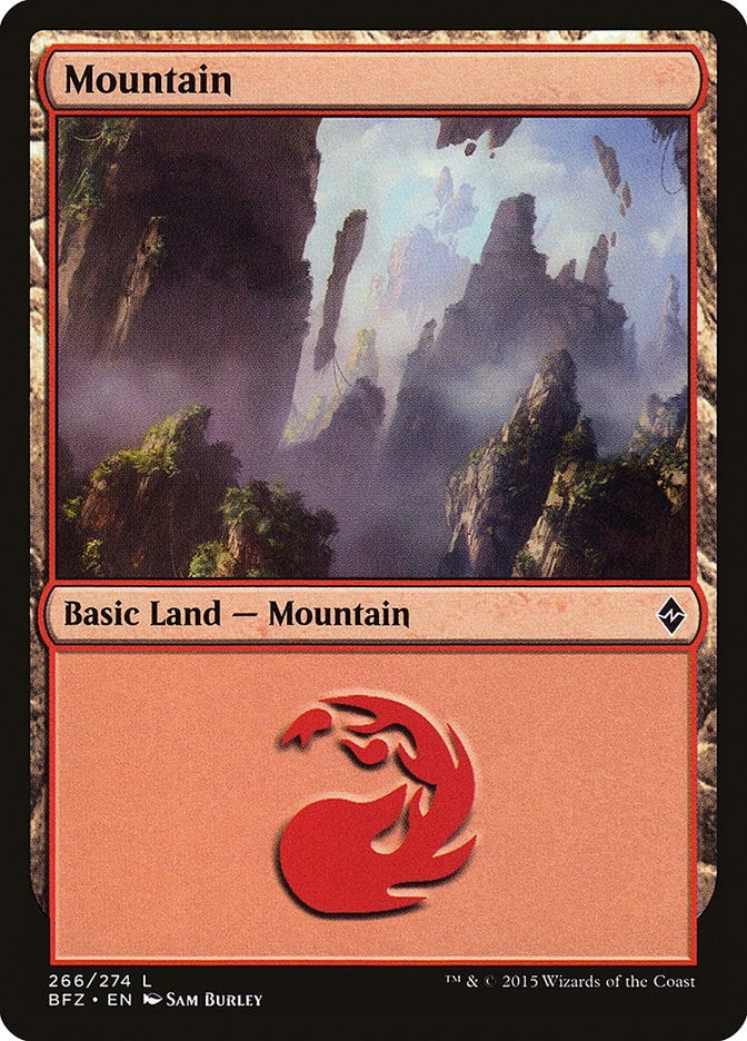 Image for Mountain (266) (266) [Battle for Zendikar]