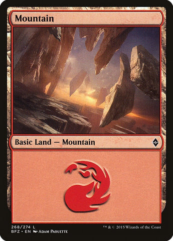Image for Mountain (268) (268) [Battle for Zendikar]