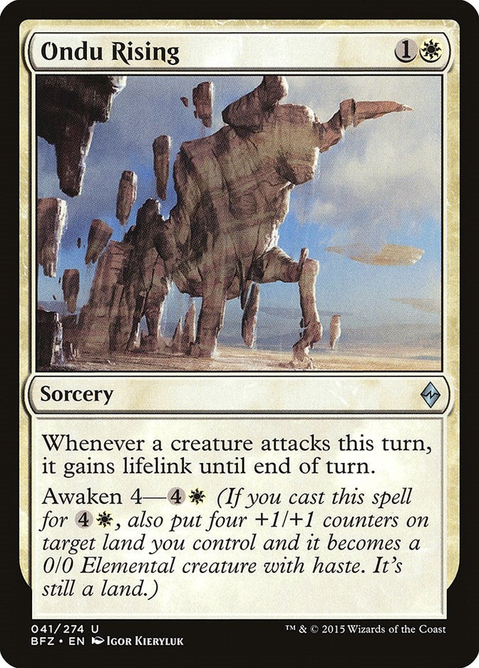 Image for Ondu Rising (41) [Battle for Zendikar]