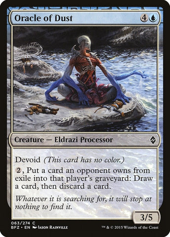 Image for Oracle of Dust (63) [Battle for Zendikar]