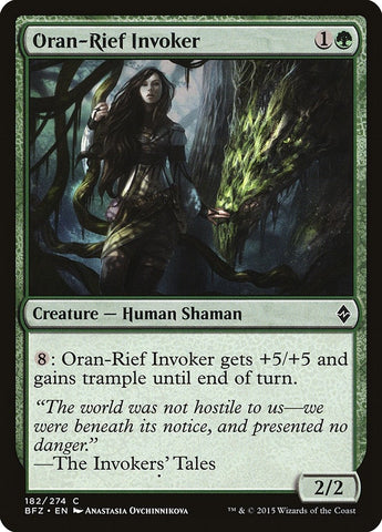 Image for Oran-Rief Invoker (182) [Battle for Zendikar]