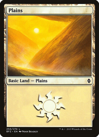 Image for Plains (250) (250) [Battle for Zendikar]
