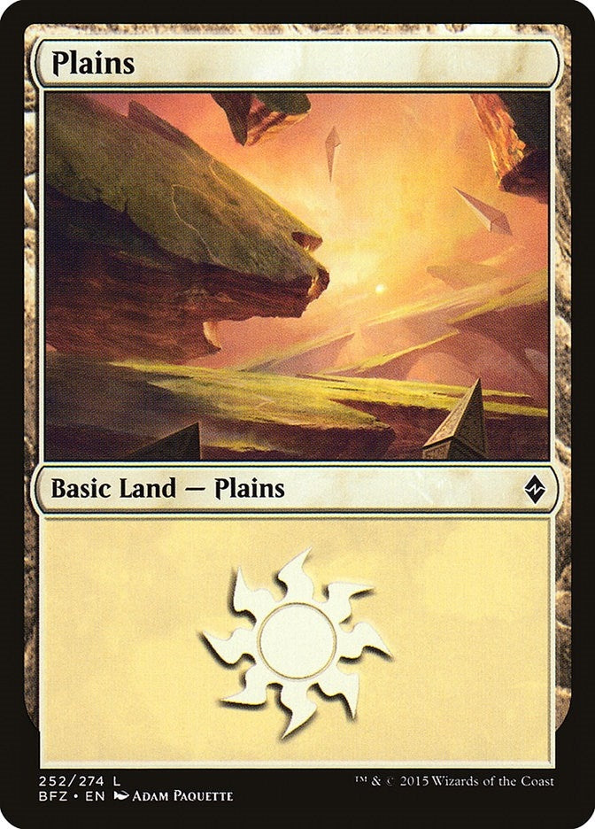 Image for Plains (252) (252) [Battle for Zendikar]