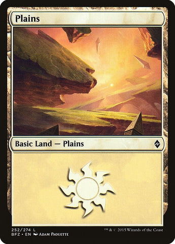 Image for Plains (252) (252) [Battle for Zendikar]