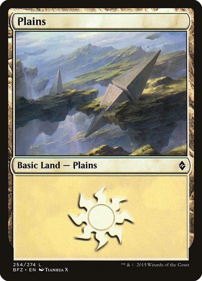 Image for Plains (254) (254) [Battle for Zendikar]