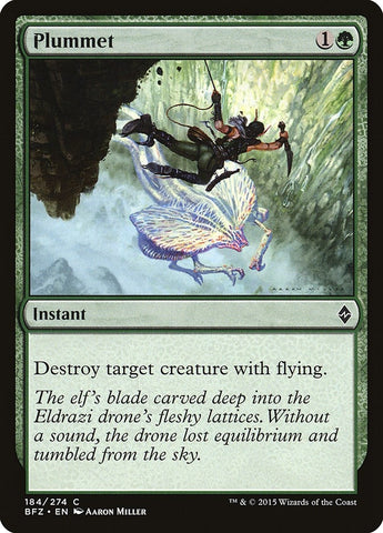 Image for Plummet (184) [Battle for Zendikar]