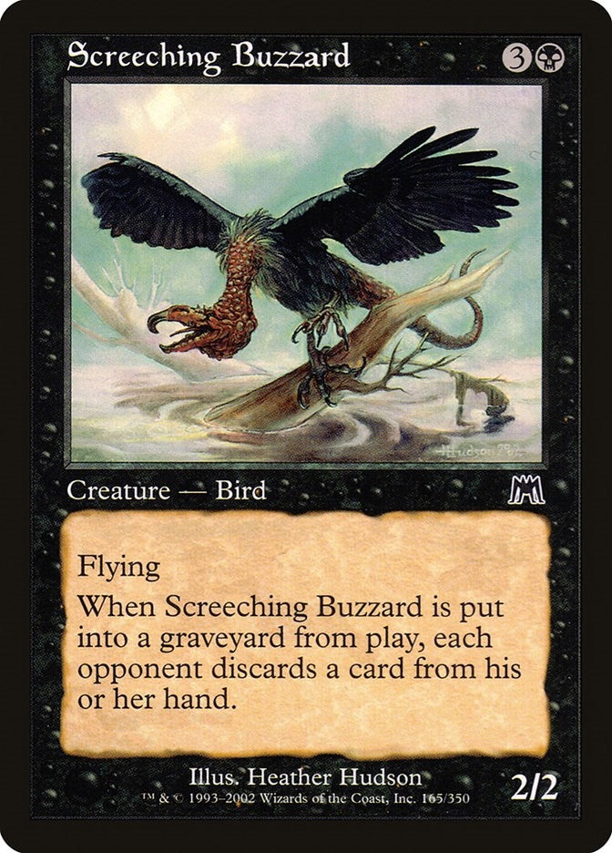 Image for Screeching Buzzard (165) [Onslaught]