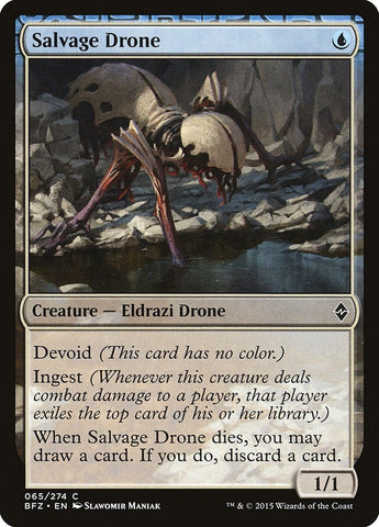 Image for Salvage Drone (65) [Battle for Zendikar]