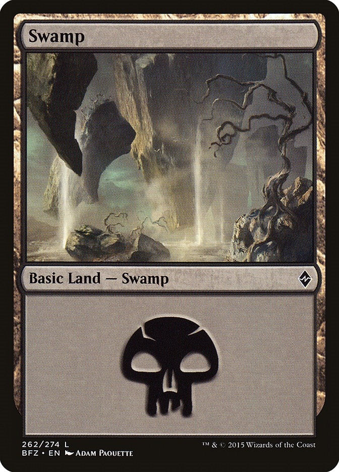 Image for Swamp (262) (262) [Battle for Zendikar]