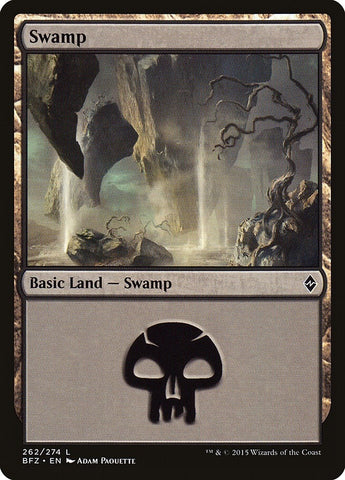 Image for Swamp (262) (262) [Battle for Zendikar]