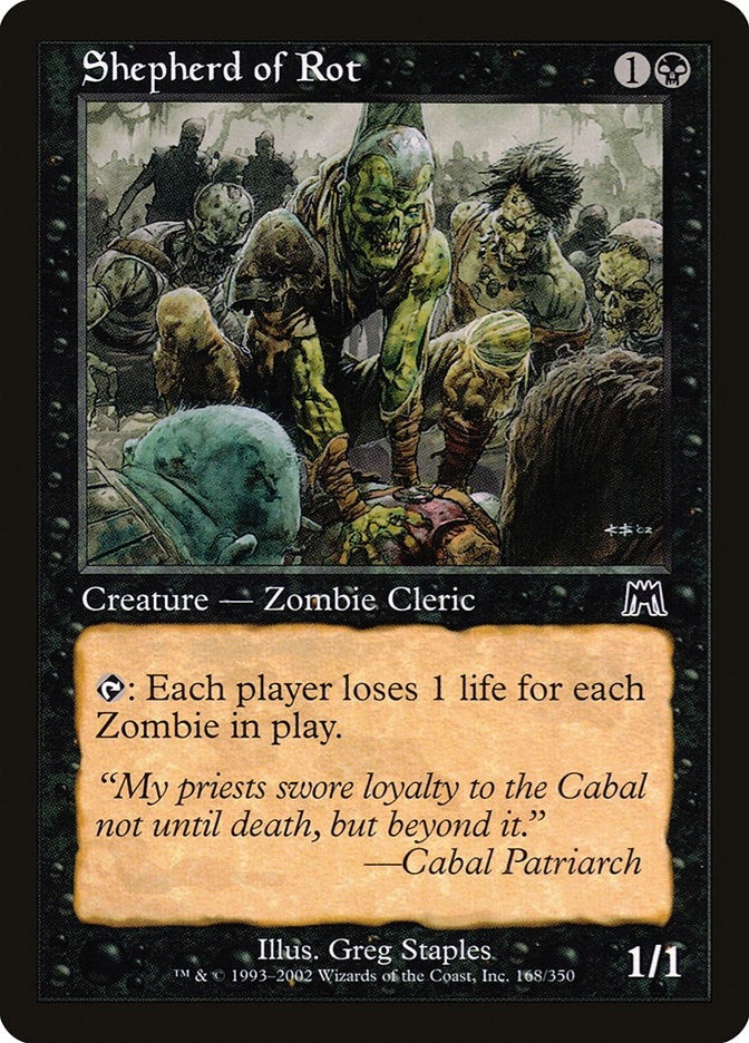 Image for Shepherd of Rot (168) [Onslaught]