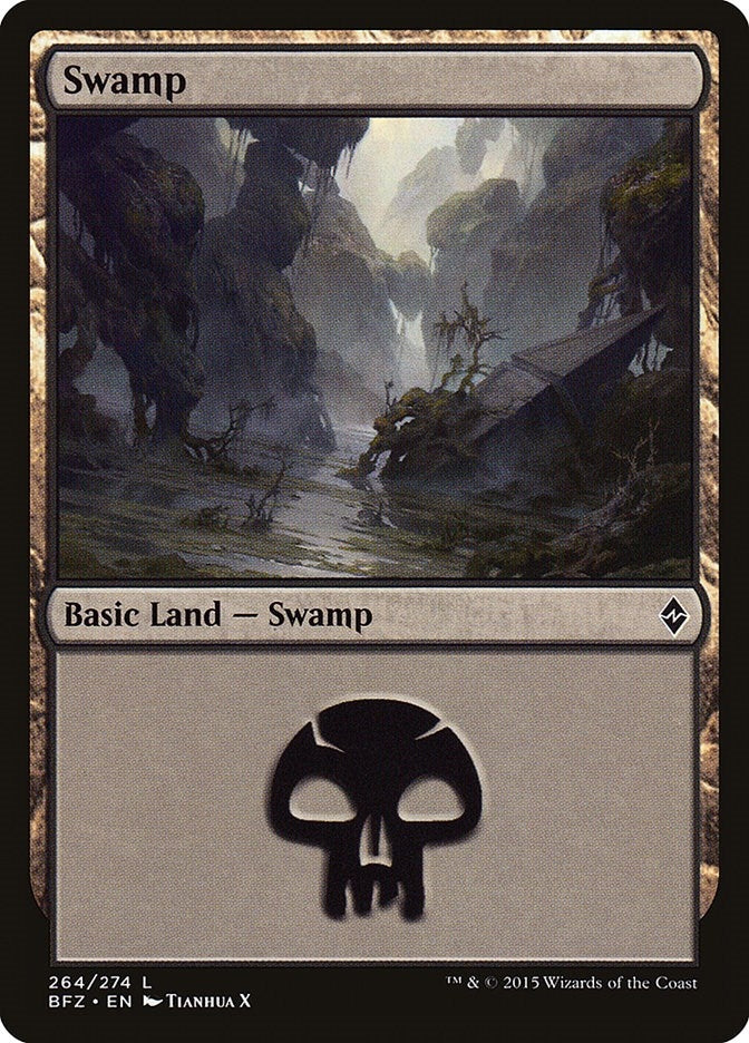 Image for Swamp (264) (264) [Battle for Zendikar]