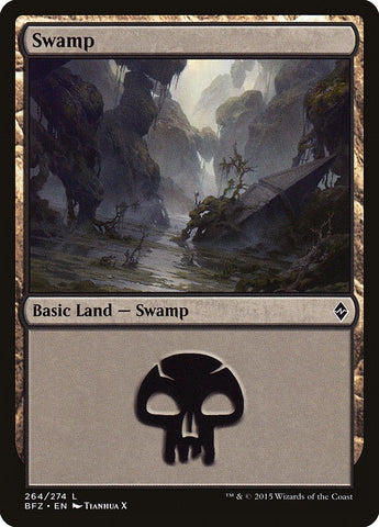Image for Swamp (264) (264) [Battle for Zendikar]