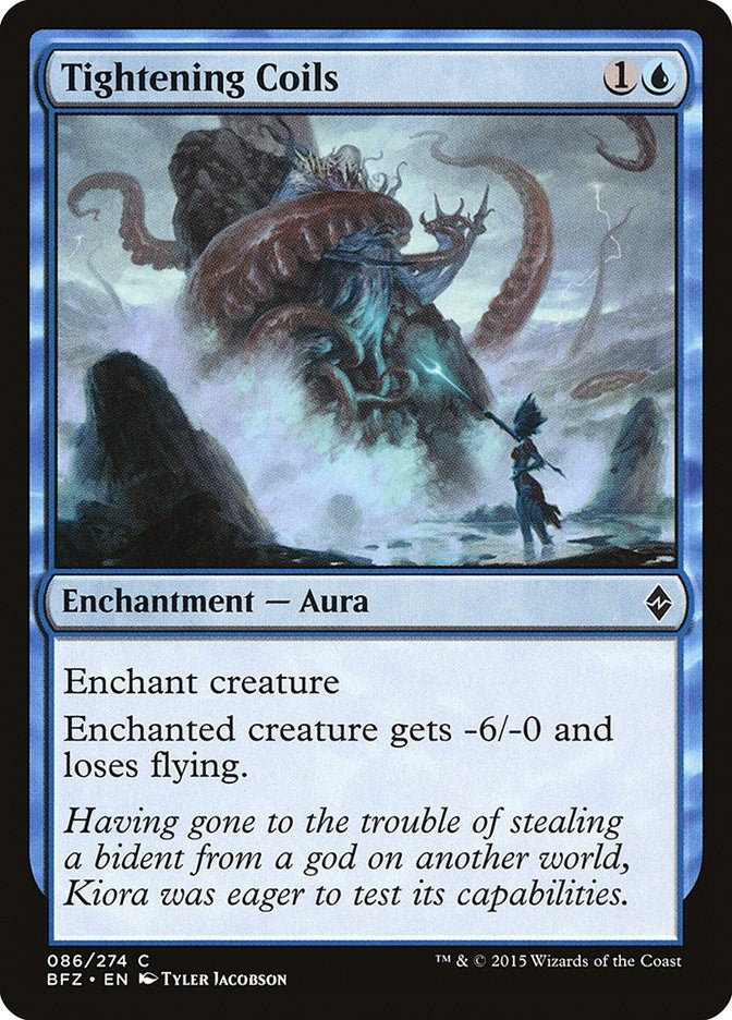 Image for Tightening Coils (86) [Battle for Zendikar]