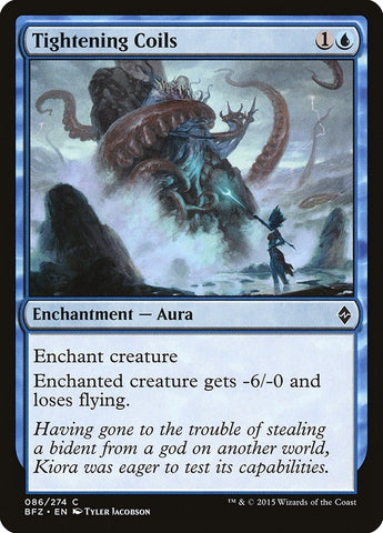 Image for Tightening Coils (86) [Battle for Zendikar]