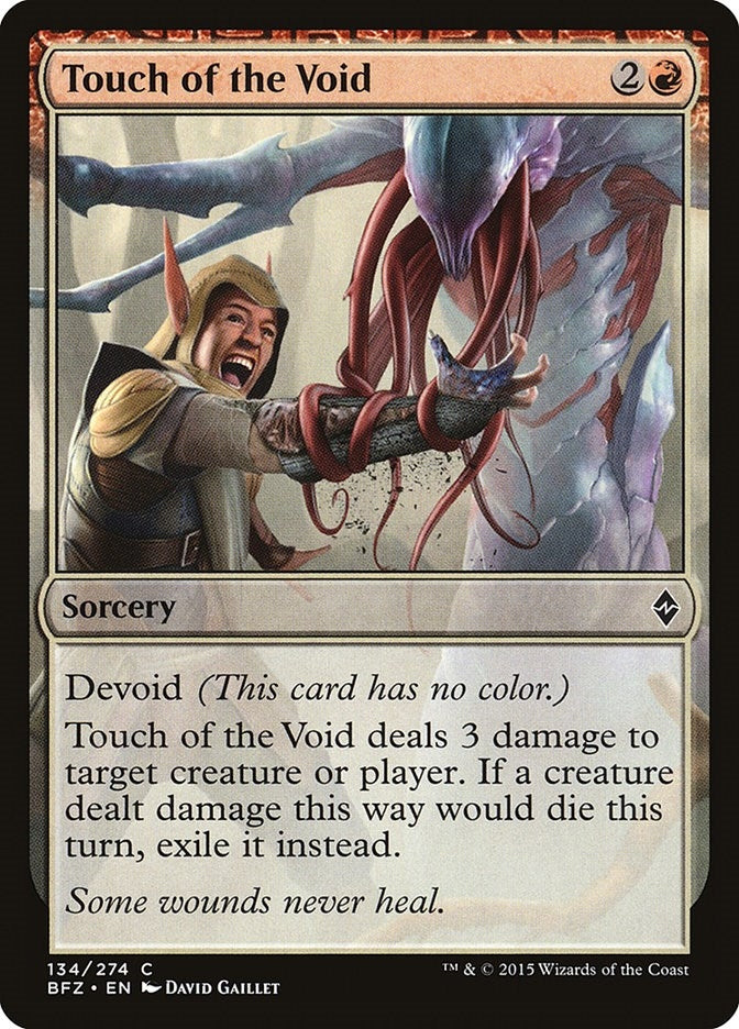 Image for Touch of the Void (134) [Battle for Zendikar]