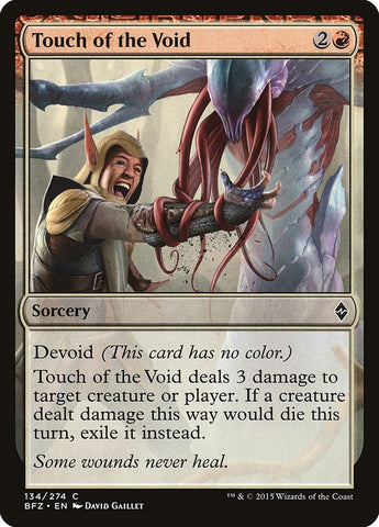 Image for Touch of the Void (134) [Battle for Zendikar]