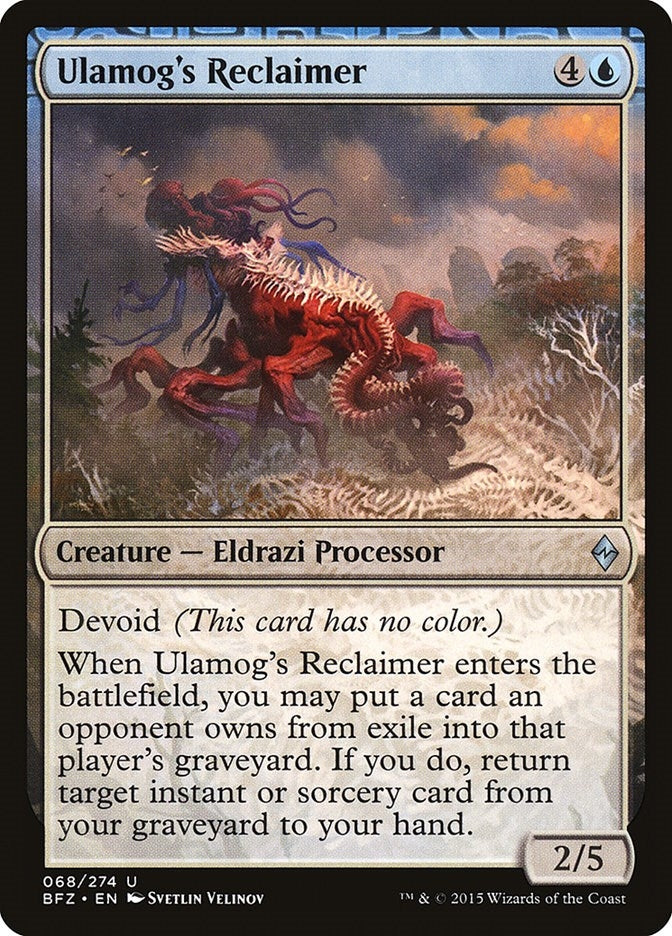 Image for Ulamog's Reclaimer (68) [Battle for Zendikar]