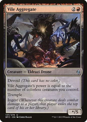 Image for Vile Aggregate (137) [Battle for Zendikar]