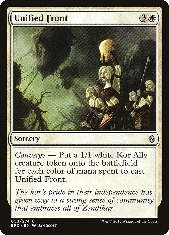 Image for Unified Front (53) [Battle for Zendikar]