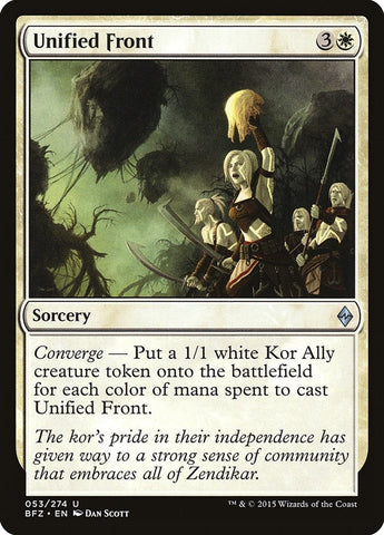 Image for Unified Front (53) [Battle for Zendikar]