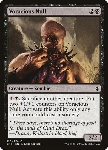 Image for Voracious Null (125) [Battle for Zendikar]
