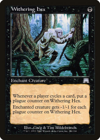 Image for Withering Hex (181) [Onslaught]