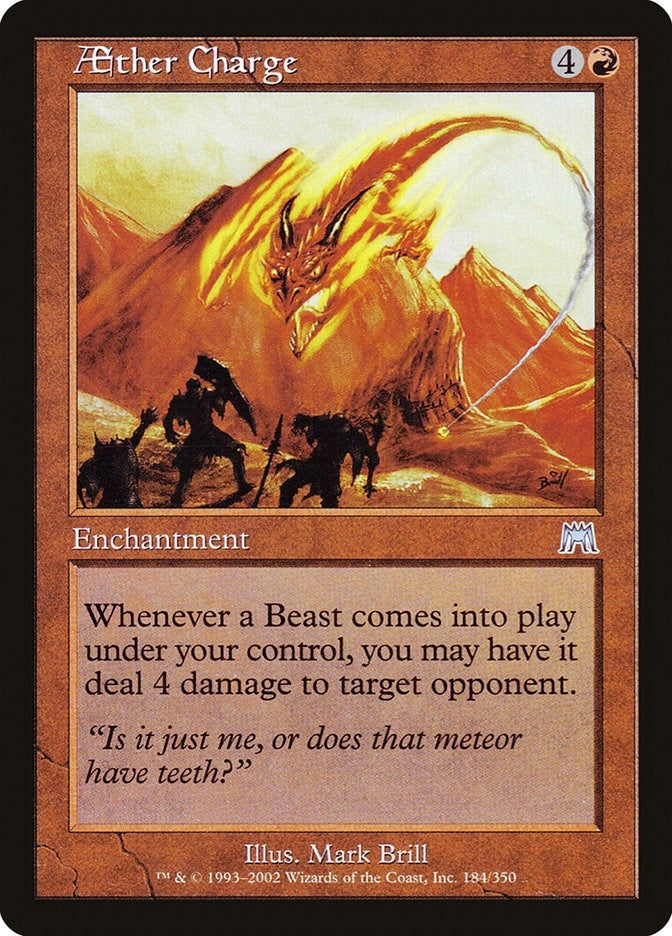 Image for Aether Charge (184) [Onslaught]