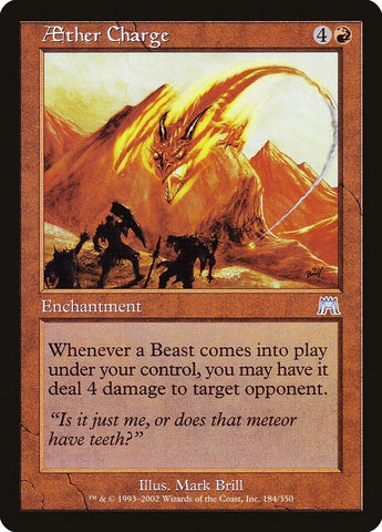 Image for Aether Charge (184) [Onslaught]