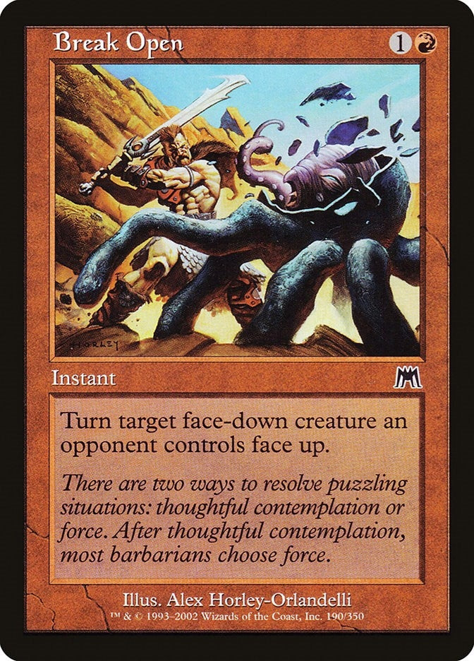 Image for Break Open (190) [Onslaught]